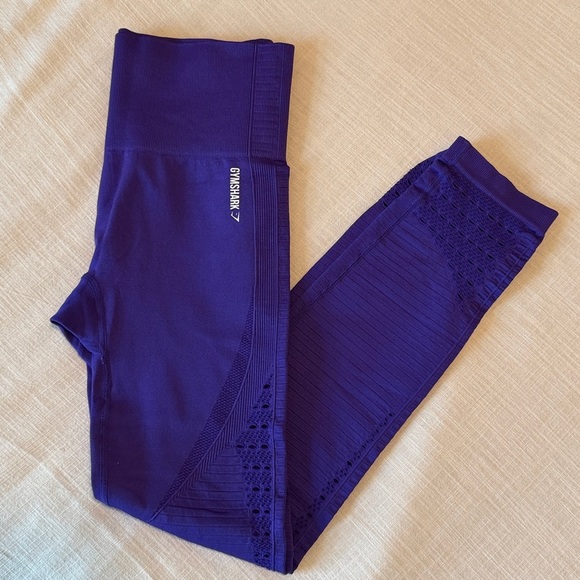Gymshark Deep Purple Leggings - Picture 1 of 4